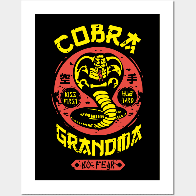 Cobra Grandma Wall Art by Olipop